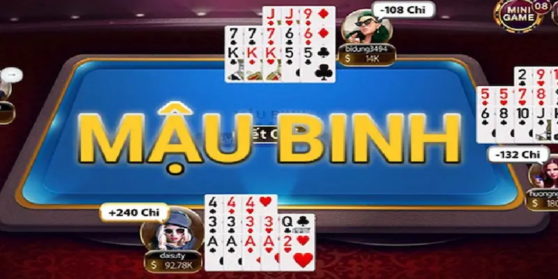 gioi thieu mau binh la gi Giới thiệu về trò chơi đánh bài thú vị mậu binh