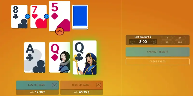 quy luat game bai super hi lo Quy luật chơi Super Hi Lo cơ bản nhất