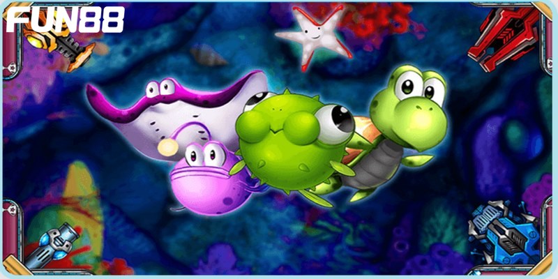 nhung loai ca xuat hien trong game ban ca ica Những loại cá xuất hiện trong game bắn cá ICA