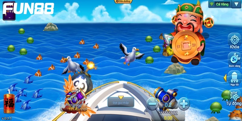 nhung uu diem hap dan khi tham gia ban ca vang Những ưu điểm hấp dẫn khi tham gia bắn cá vàng